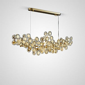 ILA L Linear Chandelier by Lampadom