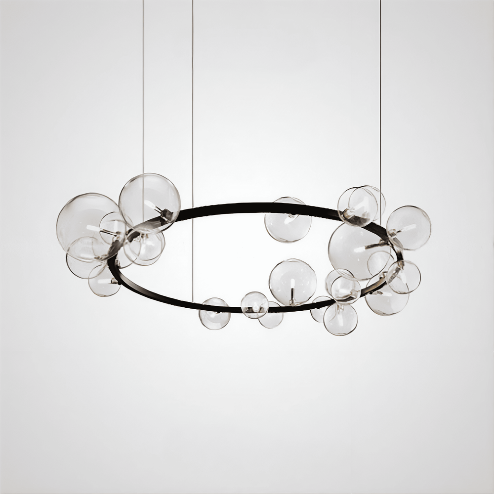IONA L HALO Ring Chandelier