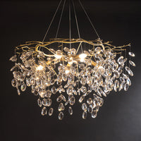JASNA Chandelier by Lampadom - side view