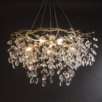 JASNA Chandelier by Lampadom - angle view