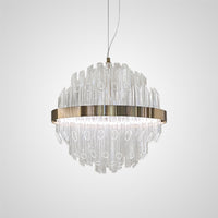 JEFFREY Chandelier Chandelier in Crystal by Lampadom - close-up