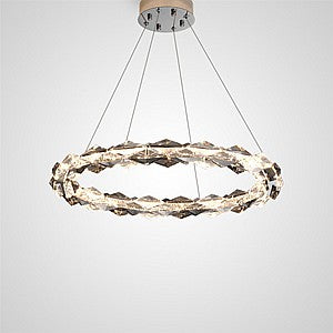 JENNIFER ONE Ring Chandelier by Lampadom