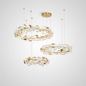 JULIETTA COMBO Ring Chandelier by Lampadom