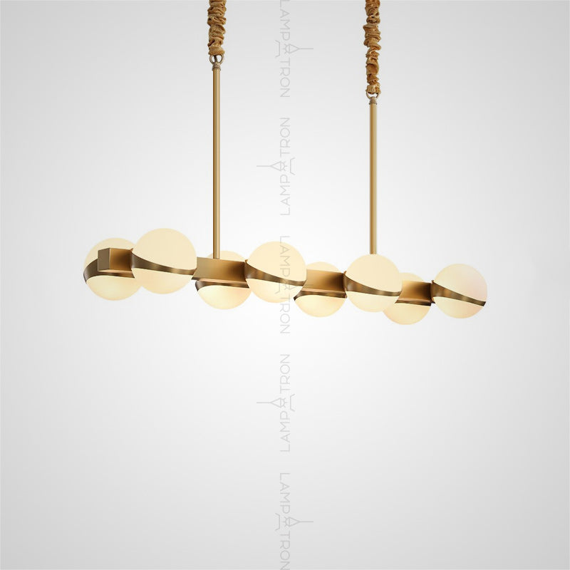 KAIRA Linear Chandelier by Lampadom - view 15