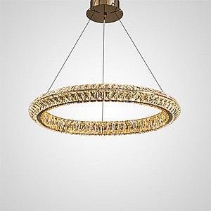 KAISER ONE Ring Chandelier by Lampadom