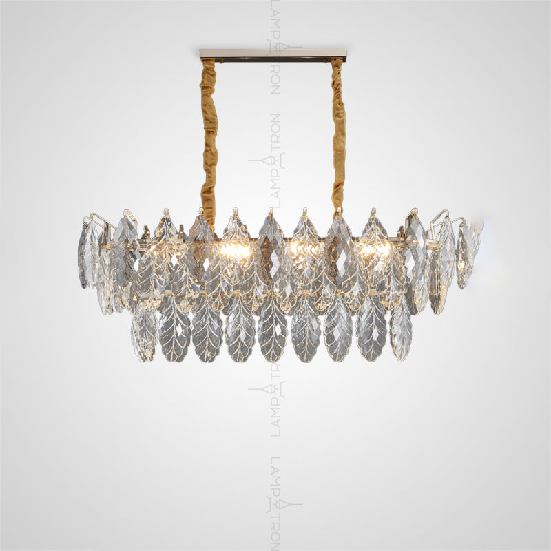 KARELLA Linear Chandelier by Lampadom - view 5