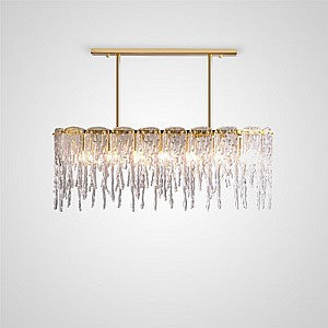 SPRING B Linear Chandelier by Lampadom