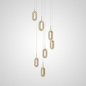 KEZIA COMBO Cascade lighting fixtures by Lampadom
