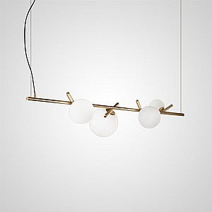 KIRAN Linear Chandelier by Lampadom