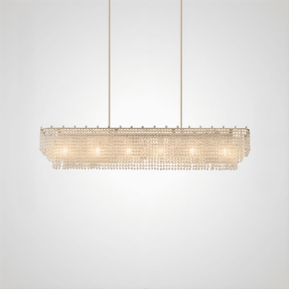 LADY Linear Chandelier by Lampadom - view 8