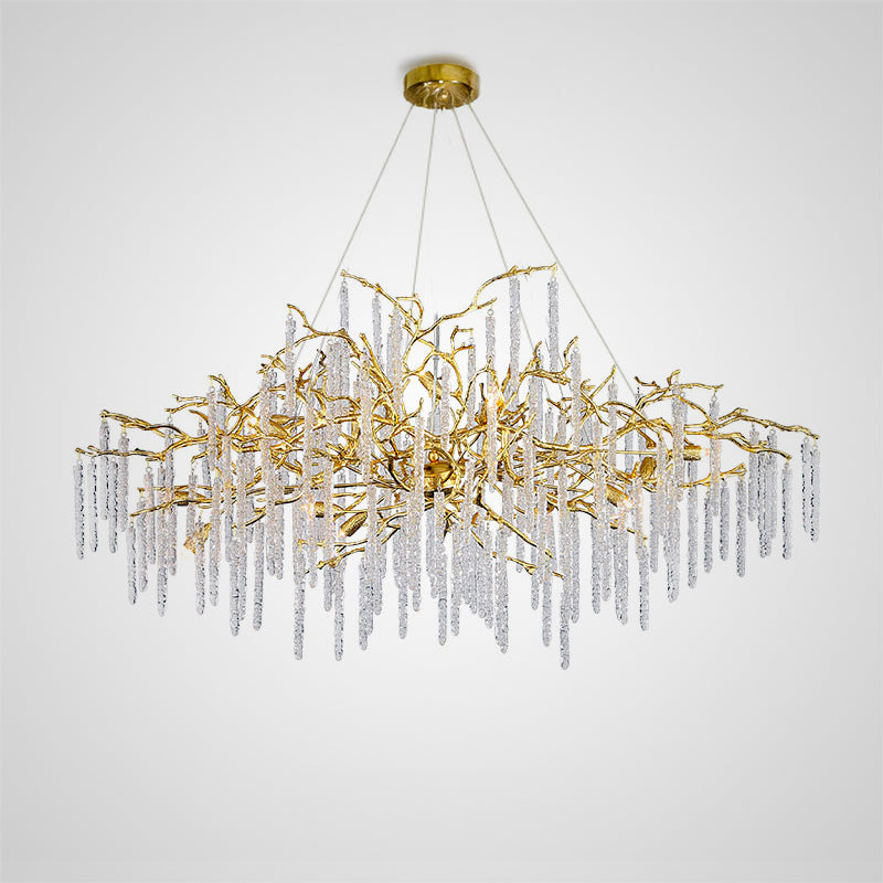 LARSINGE Chandelier Chandelier in Crystal by Lampadom - close-up