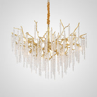 LARSINGE CH Chandelier Chandelier in Crystal by Lampadom - close-up