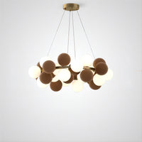 LATTE Ring Chandelier by Lampadom - close-up