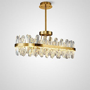 LAURENT B Linear Chandelier by Lampadom
