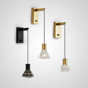 LEIF Wall Light by Lampadom