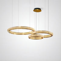 LENNOX Ring Chandelier by Lampadom - close-up