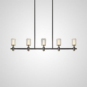 LEONEL Linear Chandelier by Lampadom