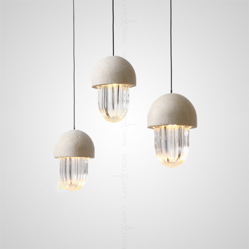 LIGURIE Pendant by Lampadom - side view