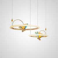 AMELIS RING Ring Chandelier by Lampadom - view 9