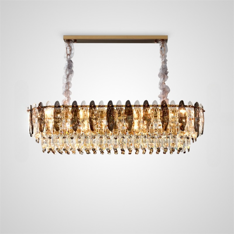 LIONEL B Linear Chandelier by Lampadom - view 5