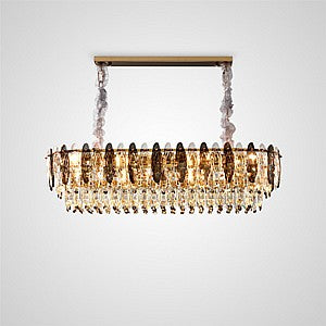 LIONEL B Linear Chandelier by Lampadom