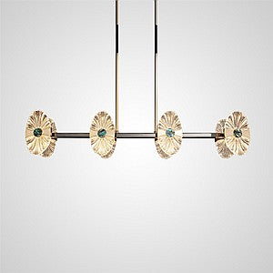 LOCUS Linear Chandelier by Lampadom