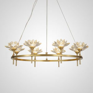 LOTOS Ring Chandelier by Lampadom