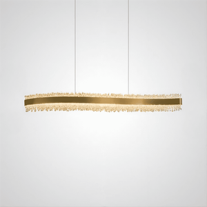 LUSINE Linear Chandelier by Lampadom