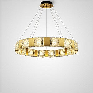 MAGNET Ring Chandelier by Lampadom