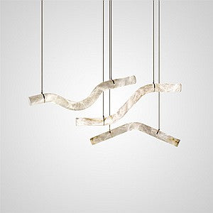 MAILIN Linear Chandelier by Lampadom