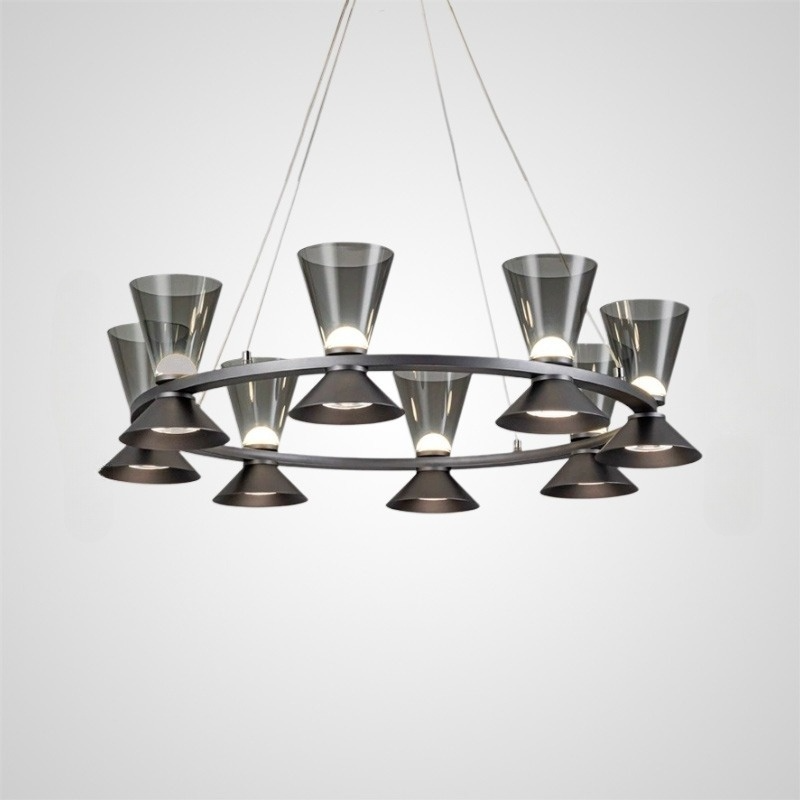 MALCOLM RING Chandelier by Lampadom - view 8