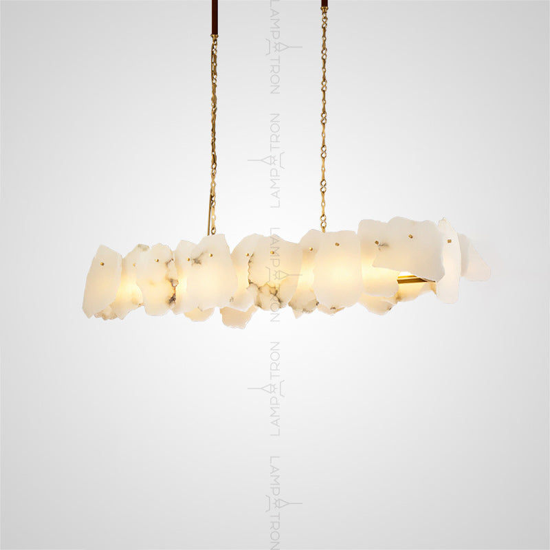 MARBLE R Linear Chandelier