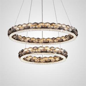 MARCELIUS Ring Chandelier by Lampadom - view 9