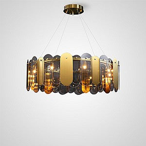 MARLINA GLOSS Ring Chandelier by Lampadom