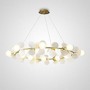 MATISSE R SELF Ring Chandelier by Lampadom