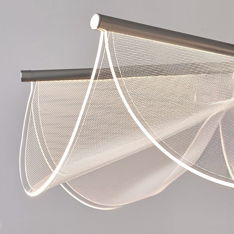 MATTY Chandelier Chandelier in Acrylic by Lampadom - room setting