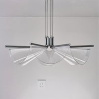 MATTY Chandelier Chandelier in Acrylic by Lampadom - room setting