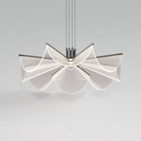 MATTY Chandelier Chandelier in Acrylic by Lampadom - room setting