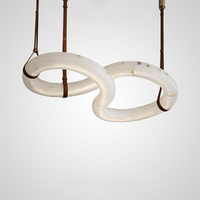 MAURICE Chandelier Chandelier in Marble by Lampadom - view 10