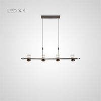 MEDVIN Linear Chandelier
