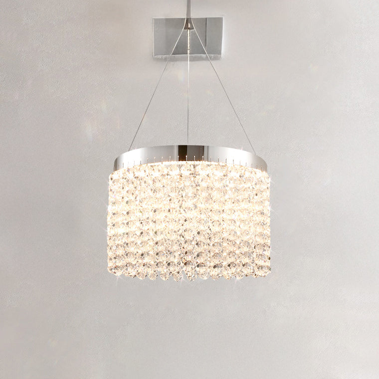 MELCHIOR ONE Ring Chandelier by Lampadom - side view