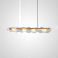 MELINDA LONG Linear Chandelier by Lampadom - close-up