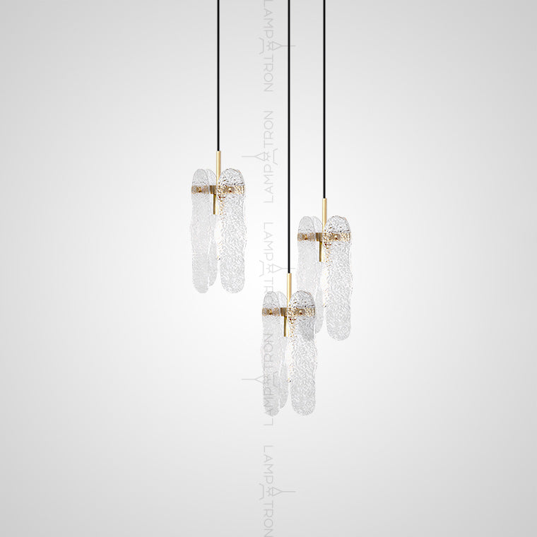 MELINDA ONE Pendant by Lampadom - side view