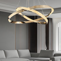 MERLIN Ring Chandelier by Lampadom - side view
