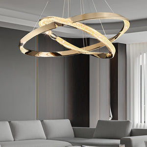 MERLIN Ring Chandelier by Lampadom