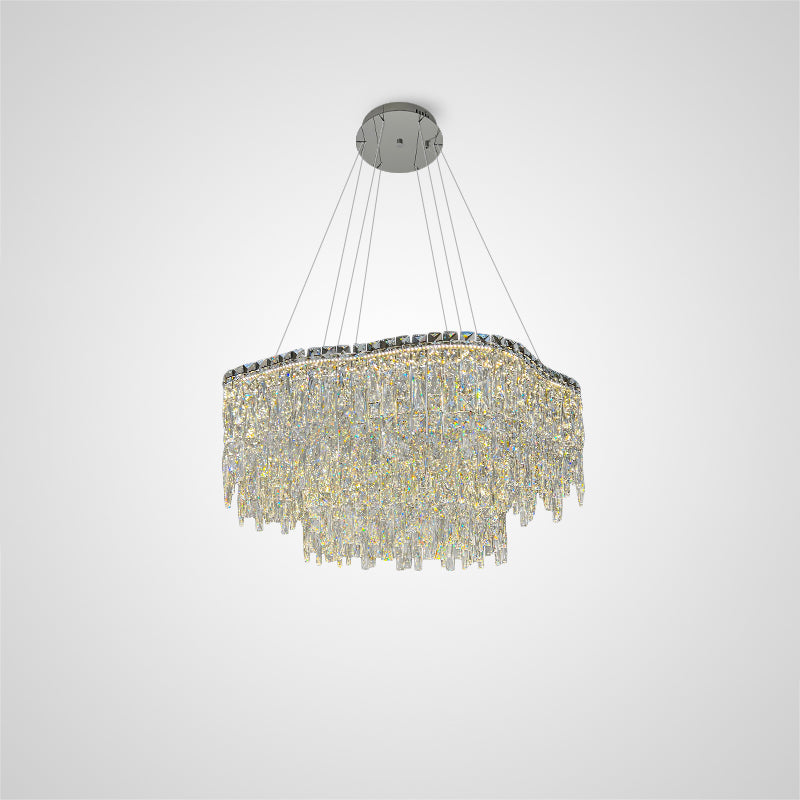 MICHELLE Ring Chandelier by Lampadom - angle view