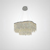 MICHELLE B Ring Chandelier by Lampadom - angle view