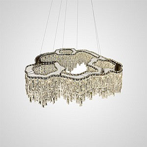 MICHELLE B Ring Chandelier by Lampadom
