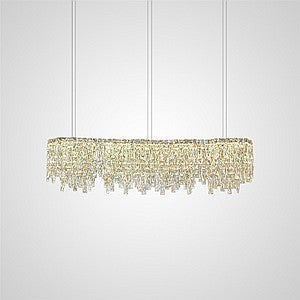MICHELLE Linear Chandelier by Lampadom