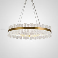 MIRAMIS Ring Chandelier by Lampadom - scale reference